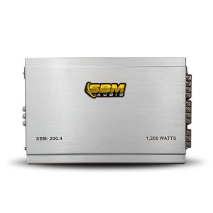 Amplificador 4 Canales SBM-MINI-350.4 - 700wMAX - SBM Audio